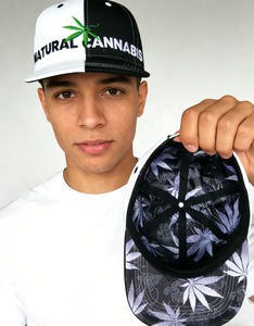 Casquette Snapback à 6 Panneaux à Deux Tons avec Bord Plat Divisé, Broderie Personnalisée, Intérieur en Satin, Impression Numérique, Doublure en Satin, Casquette de Sport - Product Image 1