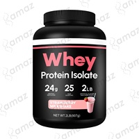 Suplemento nutricional de alto estándar OEM de Amaz, polvo aislado de proteína de suero, aumenta el ejercicio muscular, proteína de suero en polvo