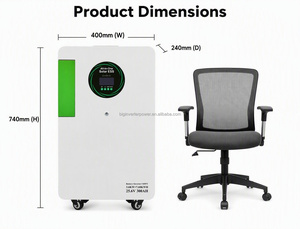 Système de stockage d'énergie solaire tout-en-un ESS LiFePO4 3600W 7680Wh 110V 120V 60Hz norme américaine 8000 cycles pour station d'alimentation de secours domestique - Product Image 4