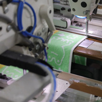 Máquina TPET Totalmente Automática de Segunda Generación para Corte Transversal y Dobladillo de Toallas, para Línea de Producción de Toallas de Algodón de Alta Eficiencia