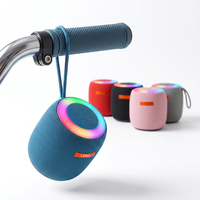 Altavoz con Logotipo Personalizado, Altavoz Inalámbrico Mini con Luz RGB a Prueba de Agua, Regalo Promocional, Obsequio Corporativo