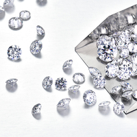 SICGEM Moissanite de laboratoire de taille mini, haute qualité, pureté VVS1, dureté 9.25 Mohs, effet de couleur, 0.7mm-2.9mm, pour bijoux