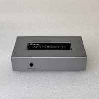 Convertisseur AV vers HDMI DTECH DT-7005A(MS), RCA vers HDMI, convertisseur vidéo audio 1080P pour magnétoscope, lecteur DVD, console de jeu