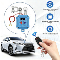 Interruptor de Desconexión de Batería Remoto de 12V, Interruptor de Corte de Energía Automático con Detección de Batería de Automóvil, Suministro de Fábrica
