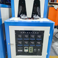 Machine de fabrication de bouteilles en plastique semi-automatique à grande vitesse, machine de soufflage par étirage de bouteilles en plastique de 5 litres