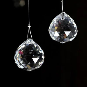 <span class=keywords><strong>Boule</strong></span> de cristal facettée en verre de cristal pour lustre, suspension <span class=keywords><strong>lumineuse</strong></span>, accessoires de bricolage - Product Image 5