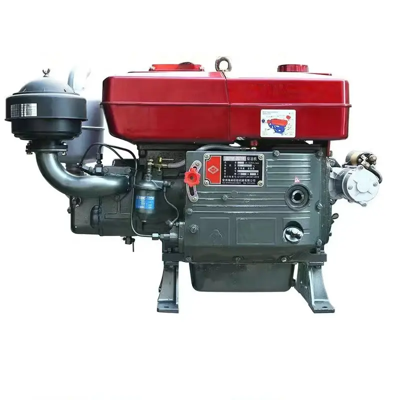 Diskon mesin Diesel elektrik Motor Manual 20HP mesin Diesel elektrik silinder tunggal Wd618 3hp 12hp 20 Hp 35hp 60 Hp mesin Diesel mesin uap