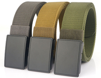 Ceinture tactique en Nylon pour homme, accessoire d'extérieur de haute qualité, unisexe, Offre Spéciale, boucle métallique tressée, ceinture décontractée en Nylon