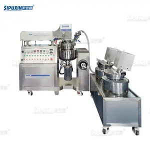 SPX vacuum emulsifier mixer homogenizer mixer vacuum emulsifying machine
