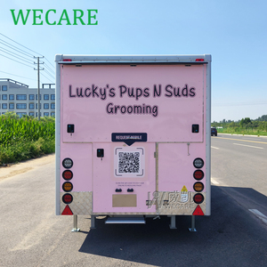 WECARE <span class=keywords><strong>Outdoor</strong></span> <span class=keywords><strong>Pet</strong></span> autocarro di lavaggio cane gatto lavaggio furgone camion Mobile cura animali domestici toelettatura rimorchio - Product Image 5