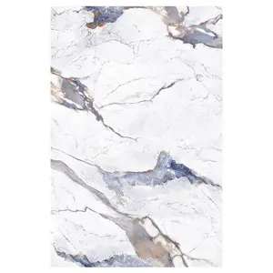 Chinese Cultural Traditional Elegant Rock Grain Easily Install 5/8mm Wood Veneer Marble PVC Sheet