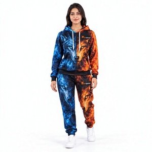 Conjunto Deportivo para Mujer, Sublimación Personalizada, Ropa Deportiva de Poliéster, Uniforme de Entrenamiento Estampado, Marca Privada OEM - Product Image 1