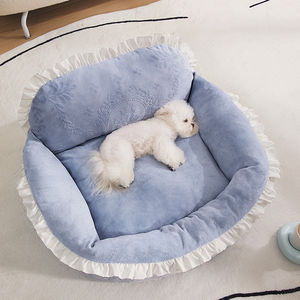 Weiches Haustier bett Indoor-Schlaf nest Rutsch fester Boden Princess Style Four Seasons Universal Soft Comfort Sofa Nest - Product Image 4