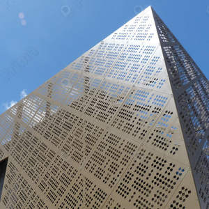 Panneaux muraux en Aluminium perforés, 2 pièces, construction extérieure décorative, panneau métallique, moustiquaire de découpe laser - Product Image 4