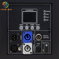Imprimante à jet électronique portable 600W à haute efficacité, machine d'ambiance de scène éclairée par LED pour les événements de mariage et de fête