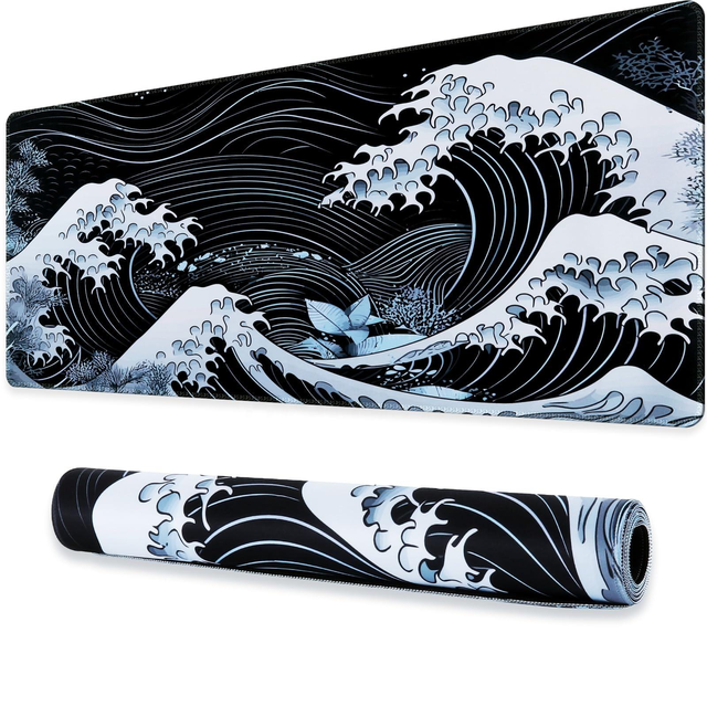 Factory Custom Desk Mat Wholesale XXL Mouse Pad Extended Gaming Mat Non-Slip Base Stitched Edges Office Keyboard Laptop Pad