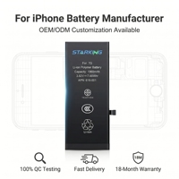 Batterie haute performance pour iPhone 6 6s 6plus 7G 8 Plus Fabricant OEM avec certification ISO CE FCC MSDS et livraison rapide