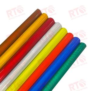 Micro prismático 3 años PET Eco solvente impreso conspicuo Reflect Material <span class=keywords><strong>Reflector</strong></span> hoja película vinilo rollo pegatina reflectante - Product Image 5