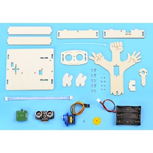 Kit d'apprentissage scientifique électronique STEM OKYN-G6798 DIY : Jeu de robot Pierre-Papier-Ciseaux - Product Image 6
