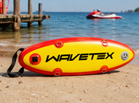 Bouée de natation gonflable en PVC légère, flottante, réutilisable, pliable, imperméable, durable, portable et personnalisable de haute qualité pour