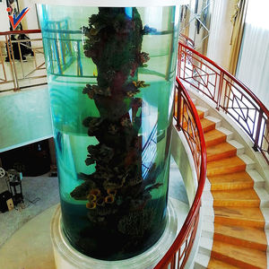 Leyu Usine Liquidation Vente Professionnel Formes Personnalisées Haute Transparent Acrylique Fish Tank Pour Aquarium - Product Image 4