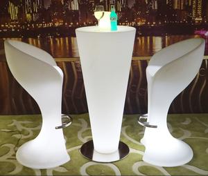 Hookah gigante-Conjunto de muebles de bar para discotecas, mesas y taburetes de cóctel, led, mesa de bar al aire libre - Product Image 6