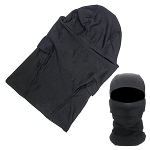 Masque facial et cagoule de ski tout temps léger en spandex/polyester respirant et coupe-vent imprimé sérigraphié personnalisé - Product Image 1