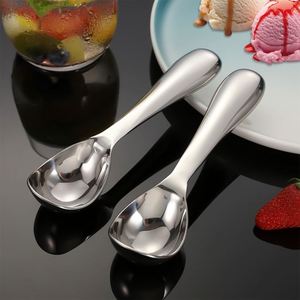 Cuillère à glace en métal avec poignée antidérapante bleue – Offre spéciale - Product Image 6