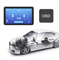 Monitor de pantalla táctil de 7/8/10 pulgadas, navegador GPS OBD, tabletas de información y entretenimiento para coche, vehículo, conductores de coche, tableta Android