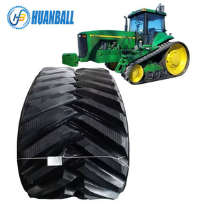 Chenilles en caoutchouc pour tracteurs et moissonneuses-batteuses 635 mm 762 mm pour <span class=keywords><strong>John</strong></span> <span class=keywords><strong>Deere</strong></span> 8000t <span class=keywords><strong>8200</strong></span> 8400 8600t Équipement agricole - Product Image 1