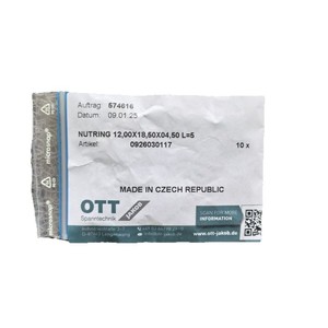 Junta Rotatoria de Tracción OTT-JAKOB 0.933.101.709 con Resorte para Husillo de Máquina Alemana - Product Image 5