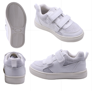 Sandalias de Verano Transpirables de Malla Baja para Niñas, Cómodas, Blancas, Estilo Cuatro Estaciones, Casuales, Antideslizantes - Product Image 2