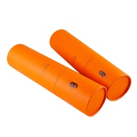 Emballage personnalisé en tube de papier pour bouteille de vin, boîte-cadeau cylindrique en carton de luxe avec couvercle, impression de logo OEM ODM, vente en gros