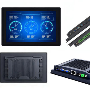 Panel PC Industrial con Pantalla Táctil de <span class=keywords><strong>13</strong></span>, 12 y 10 <span class=keywords><strong>Pulgadas</strong></span>, Core <span class=keywords><strong>I3</strong></span>/i5/i7, Sin Ventilador, Integrado, con 4GB-32GB de RAM y 128GB-512GB de Almacenamiento, en Existencia - Product Image 1