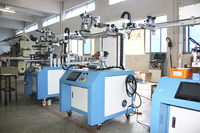 Nueva Impresora Semiautomática Multicolor para Botellas de Vidrio, Vasos de Papel, Sistema Servo, Impresora de Tubos, Impresora de Etiquetas