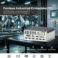 Modules extensibles SBC, entrée CC large plage 9-36V, boîtier PC industriel embarqué sans ventilateur