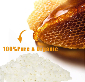 Pastilles de cire d'abeille blanche de 1 à 20 lb, 100 % pures et naturelles, triplement filtrées pour les soins de la peau, du <span class=keywords><strong>visage</strong></span>, du corps et des cheveux, fabrication de crèmes et de savons DIY - Product Image 2