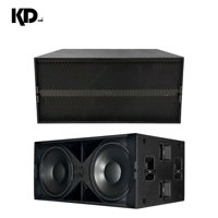 Subwoofer actif haute puissance 9006 à double haut-parleur de 18 pouces en néodyme 4 ohms pour concerts en plein air