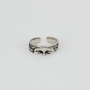 Bague demi-visage Vénus pour hommes, ouverture réglable, style européen et américain, tendance - Product Image 2