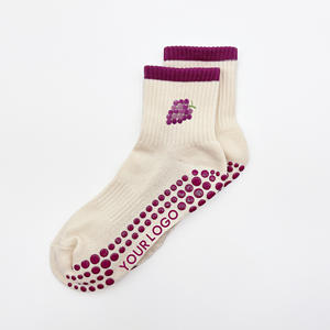 Cute Pilates Grip <strong>Socks</strong> <strong>Wholesale</strong> Customised Sports Fitness <strong>Socks</strong> Long Tube Pilates Yoga <strong>Socks</strong> Anti slip - Product Image 2