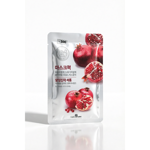 Mascarilla Facial Esencial de Granada, Fórmula K-Beauty, Para Todo Tipo de Piel, Cuidado Diario de la Piel - Product Image 1