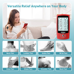 Logotipo personalizado Estimulador muscular Ejercicio Recuperación Salud Equipo de fisioterapia Alivio del dolor corporal Dispositivo Tens Ems - Product Image 2