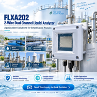 Analyseur de liquides numérique original BFLXA202, analyseur de pH, de conductivité et d'oxygène dissous avec communication HART