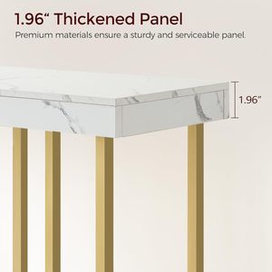 Cross-border home use <b>gold</b> wall-mounted metal <b>table</b>, modern minimalist style, entryway <b>table</b>, creative wrought iron <b>table</b>, side - Product Image 3