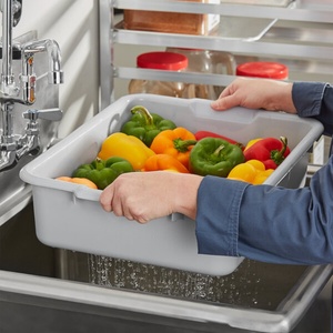 Caja de mano de plástico para lavabo de servicio pesado para cocina comercial - Product Image 3