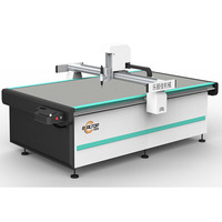 Plotter de corte de cartón CNC plano para papel corrugado cartón de nido de abeja