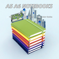 Carnets à spirales A5 A6 personnalisés, agendas, planificateurs, jolis journaux, couverture rigide en cuir PU, papier professionnel, fournitures scolaires