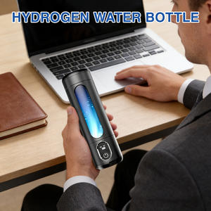 Бутылка для водородной воды и генератор водородной воды из нержавеющей стали OEM/ODM для использования в автомобиле, на улице и дома для улучшения здоровья - Product Image 1