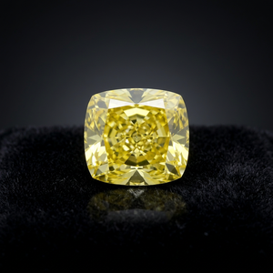 MAISHA DIAM Y-C1-3 Diamante Cultivado en Laboratorio CVD y HPHT, Corte Cojín, Color Amarillo Fantasía Clásico 3 CRT, Certificado IGI, para Joyería Femenina - Product Image 6