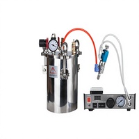 Kit de distribution de colle 21 points avec écran numérique entièrement automatique, distributeur de colle sous pression, pot de colle de précision pour calfeutrage